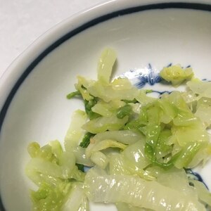 白菜使い切りレシピ、白菜のしゃっきりナムル